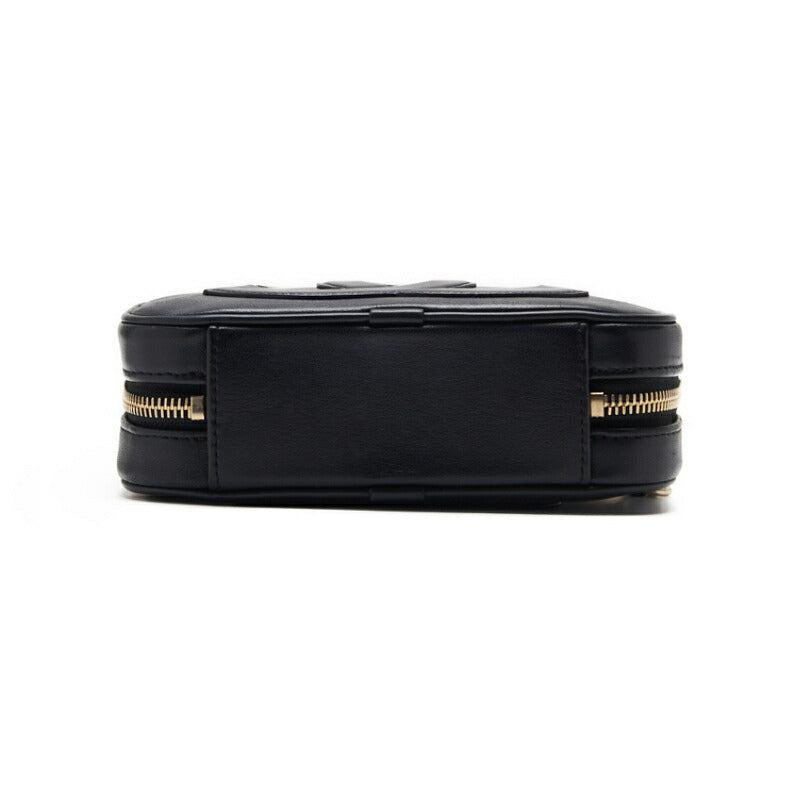 CHANEL Waist Pouch Shoulder Bag, Coco Mark, Lambskin, Black, Gold-Tone Hardware, Pre-Owned - Vintage La Charme