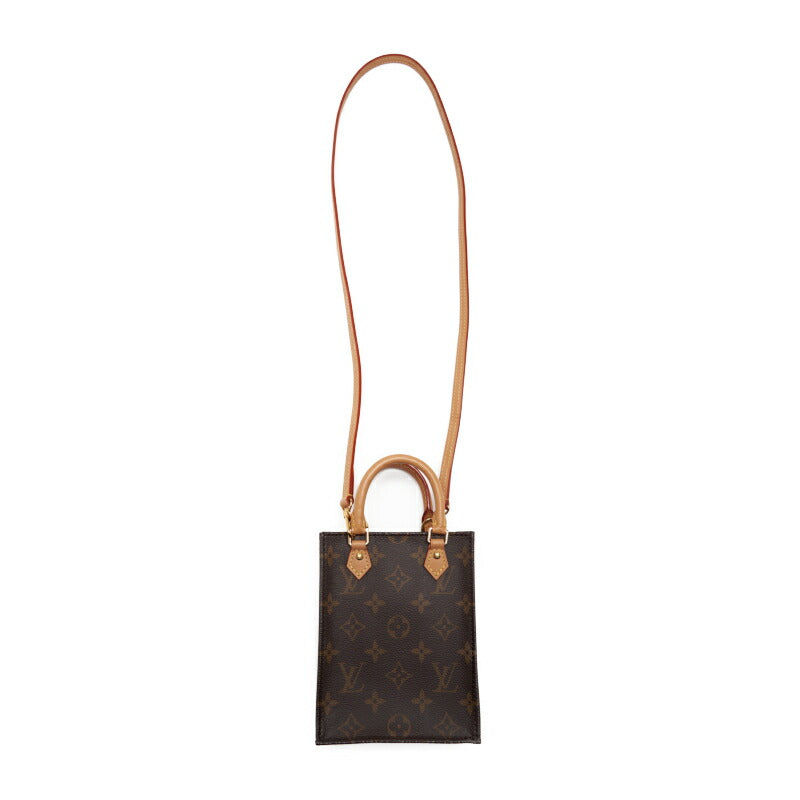 Louis Vuitton Mini Handbag, Monogram, 2WAY, PVC Leather, Brown, Gold-Tone Hardware, Pre-Owned - Vintage La Charme