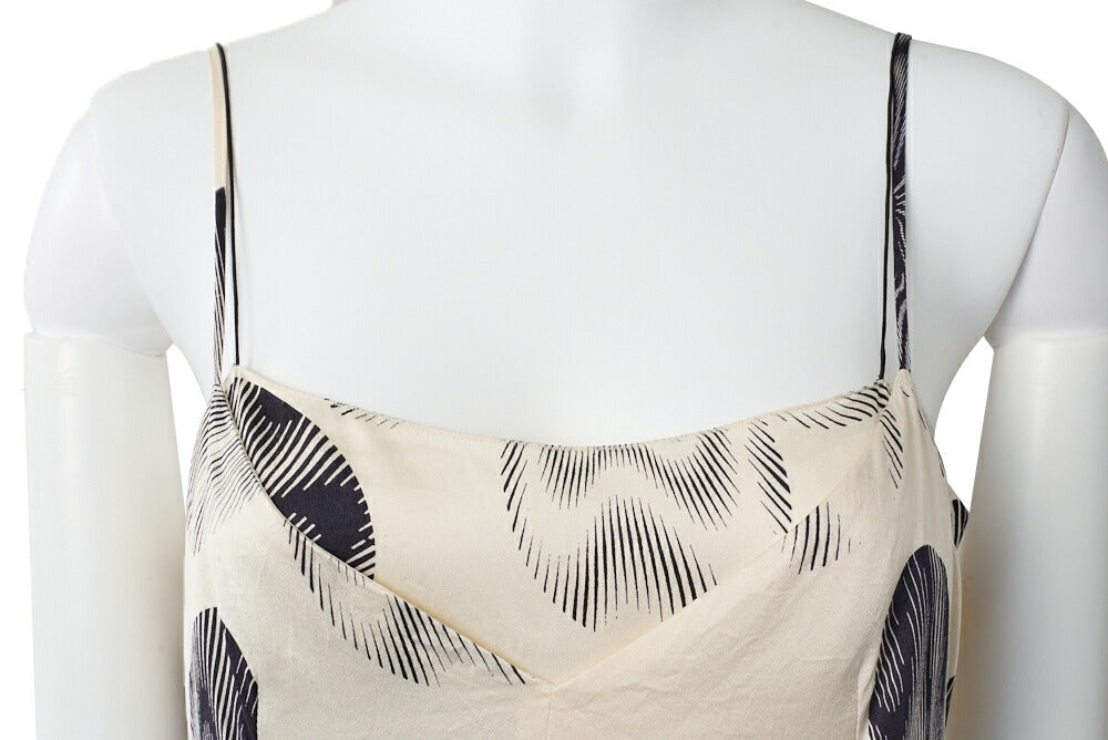 CHANEL Camisole Top, Coco Mark, Silk, Ivory, Gold-Tone Hardware, Pre-Owned - Vintage La Charme