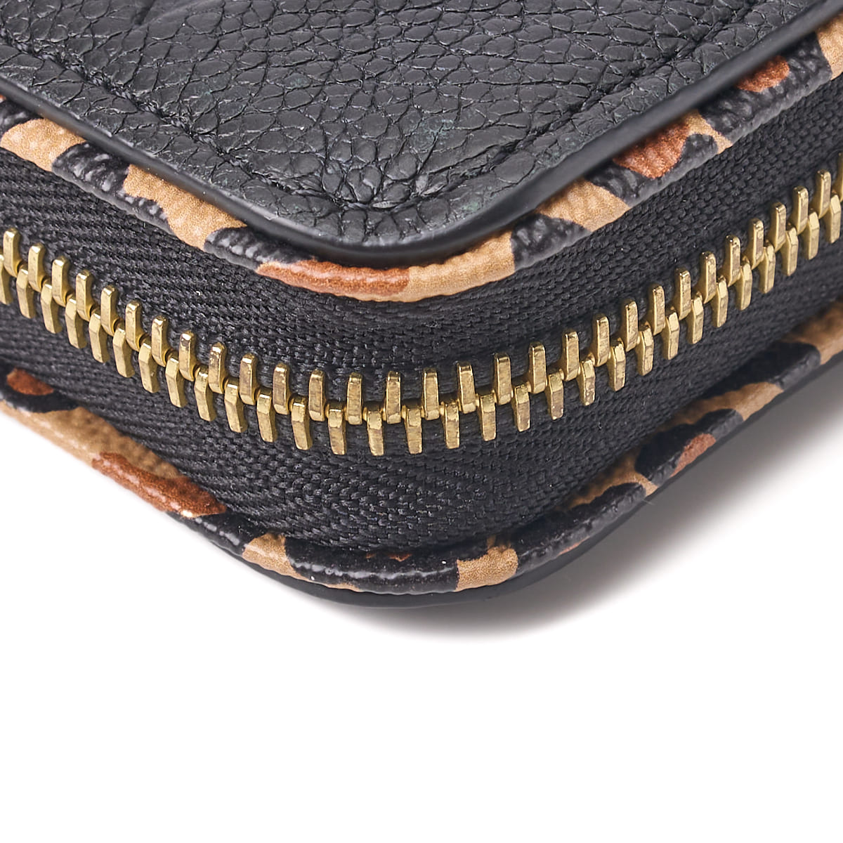 Louis Vuitton Zippy Wallet, Monogram Unplant, Leather, Black, Gold-Tone Hardware, Pre-Owned - Vintage La Charme