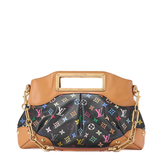 Louis Vuitton Shoulder Bag 2WAY Monogram Multicolor Canvas Noir Gold-Tone Hardware Pre-Owned