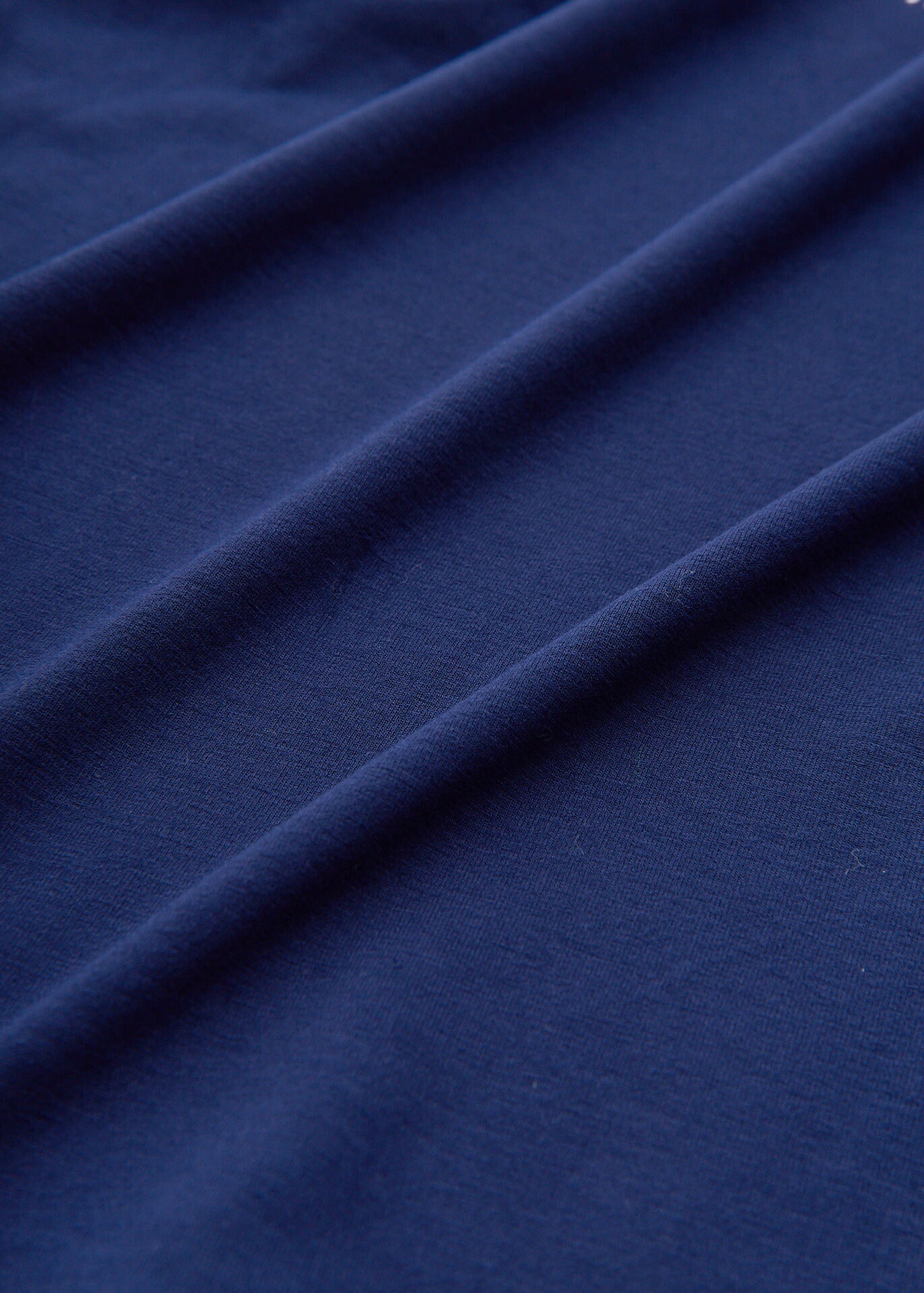 Dior T-Shirt Short Sleeve Cut-and-Sew Polyester Navy Blue Gold-Tone Hardware Pre-Owned - Vintage La Charme
