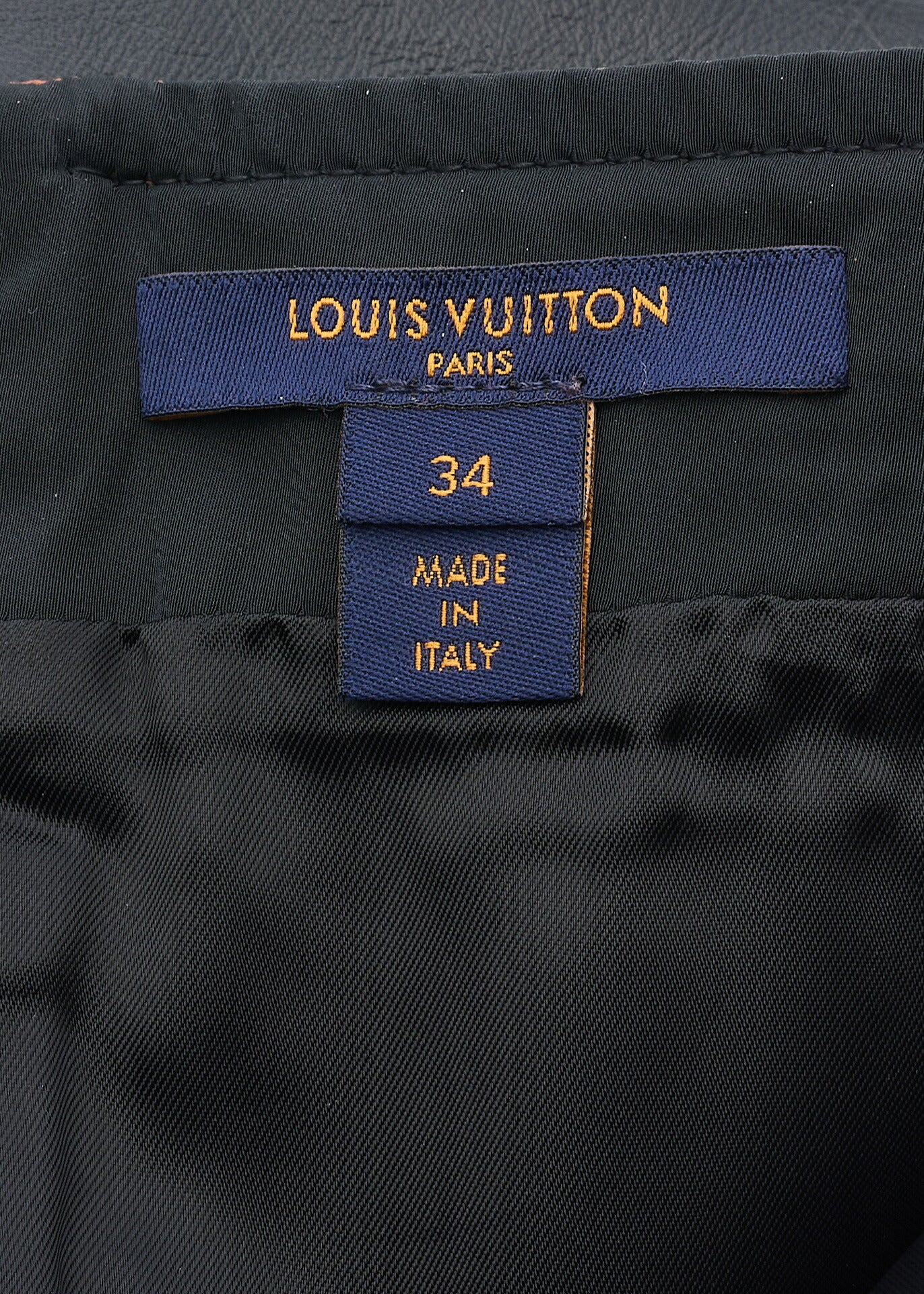 Louis Vuitton Skirt Bottoms, Monogram Logo, Cowhide Leather, Brown, Gold-Tone Hardware, Pre-Owned - Vintage La Charme