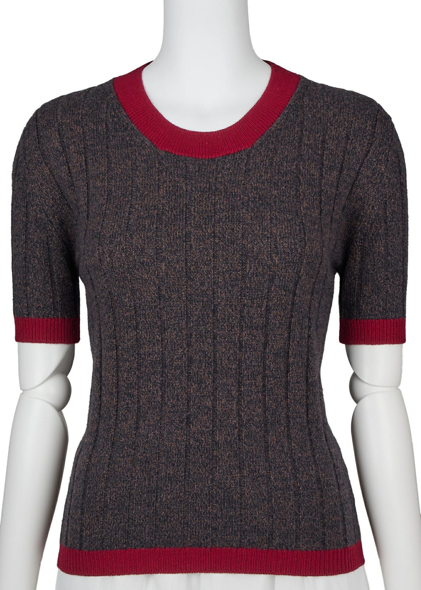 CHANEL Cardigan Knit, Coco Button, Cashmere, Multicolor, Gold-Tone Hardware, Pre-Owned - Vintage La Charme