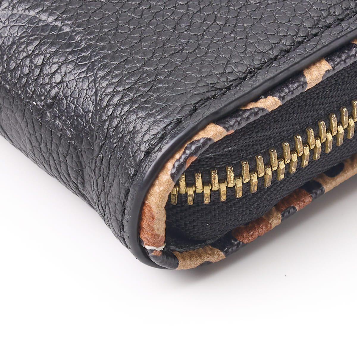 Louis Vuitton Zippy Wallet Wild At Heart Monogram Unplant Noir Black Gold-Tone Hardware Pre-Owned - Vintage La Charme