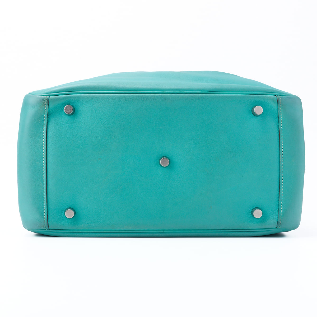 HERMES Lindy 30 2WAY Shoulder Bag Swift Leather Ragon Lagon Silver-Tone Hardware Pre-Owned - Vintage La Charme