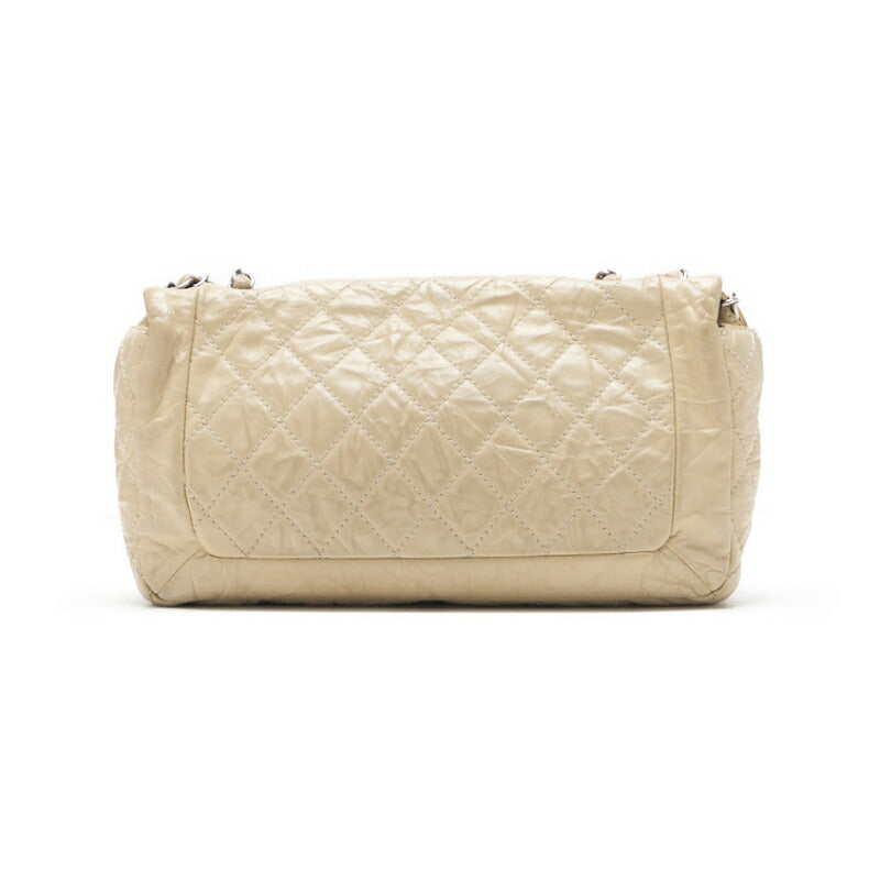 CHANEL Mini Shoulder Bag, Matelasse, Chain Shoulder, Vintage Calf, Black, Silver-Tone Hardware, Pre-Owned - Vintage La Charme