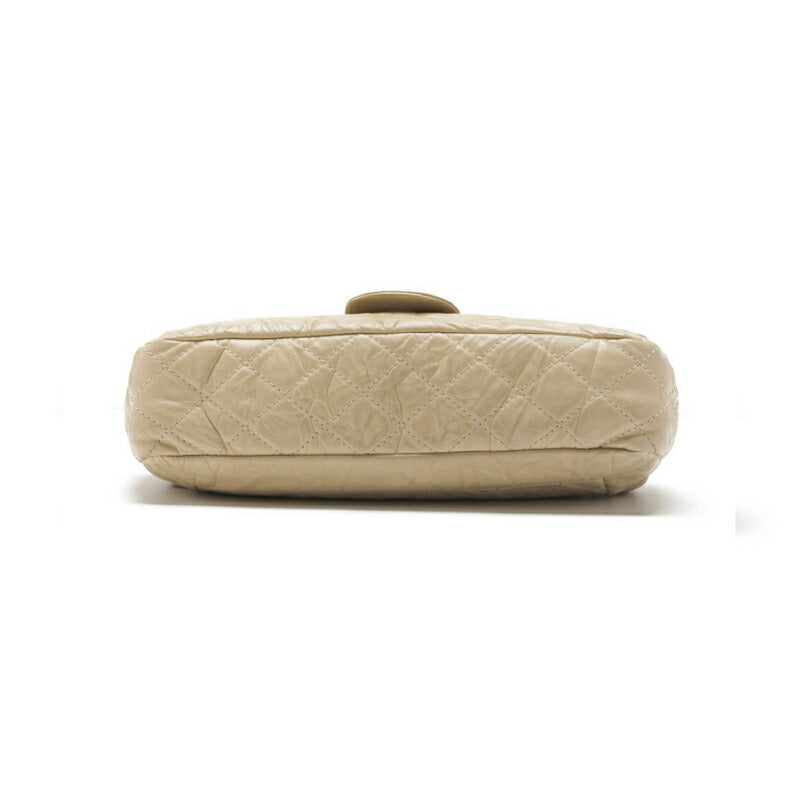 CHANEL Mini Shoulder Bag, Matelasse, Chain Shoulder, Vintage Calf, Black, Silver-Tone Hardware, Pre-Owned - Vintage La Charme