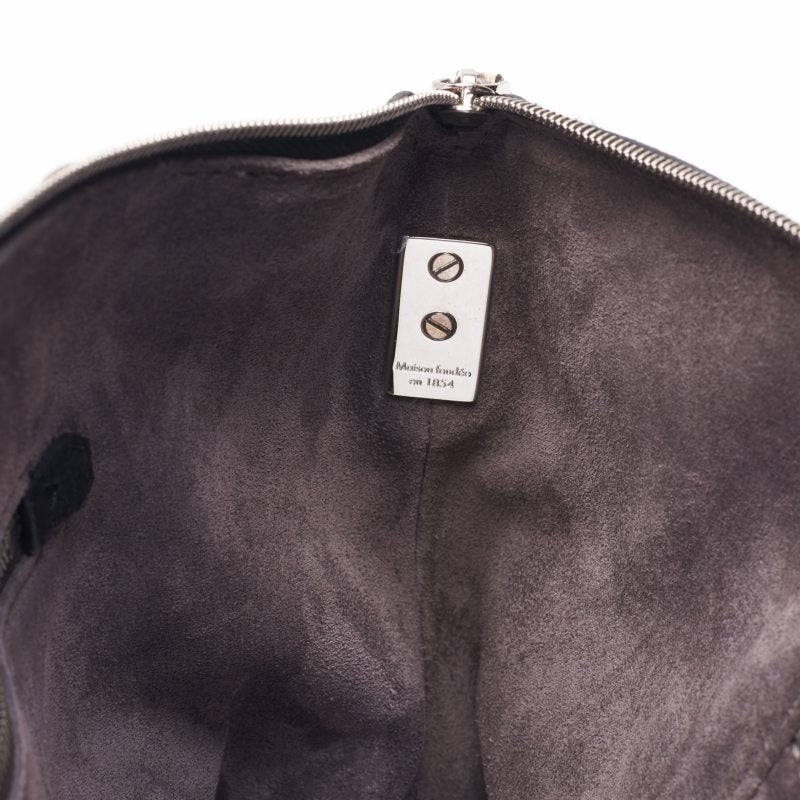 Louis Vuitton Handbag 2WAY Python Noir Silver-Tone Hardware Pre-Owned - Vintage La Charme