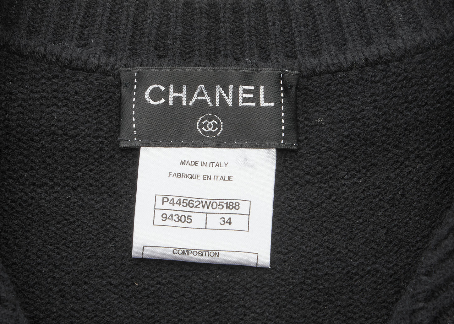 CHANEL Outerwear Jacket, Coco Mark, Leather, Black, Silver-Tone Hardware, Pre-Owned - Vintage La Charme