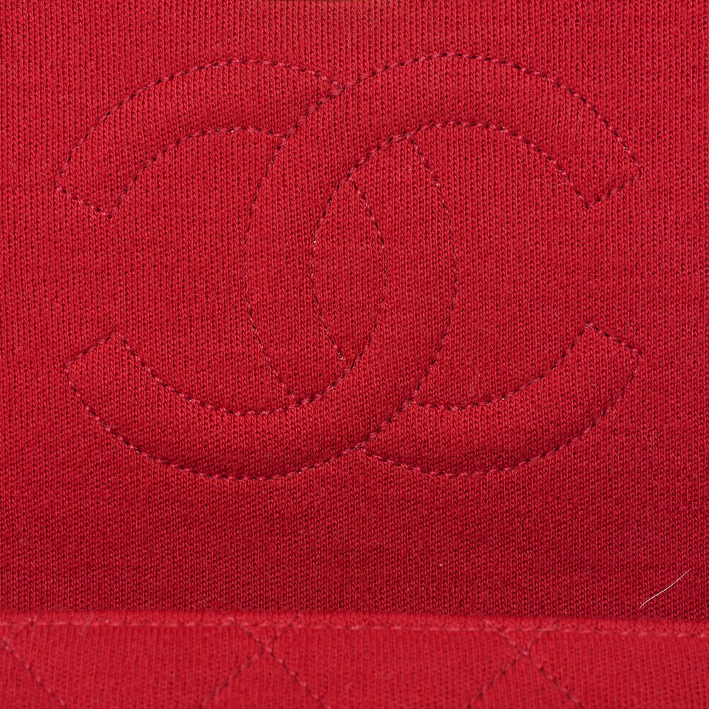 CHANEL Mini Shoulder Bag, Matelasse Full Flap, Chain Shoulder, Cotton, Red, Gold-Tone Hardware, Pre-Owned - Vintage La Charme