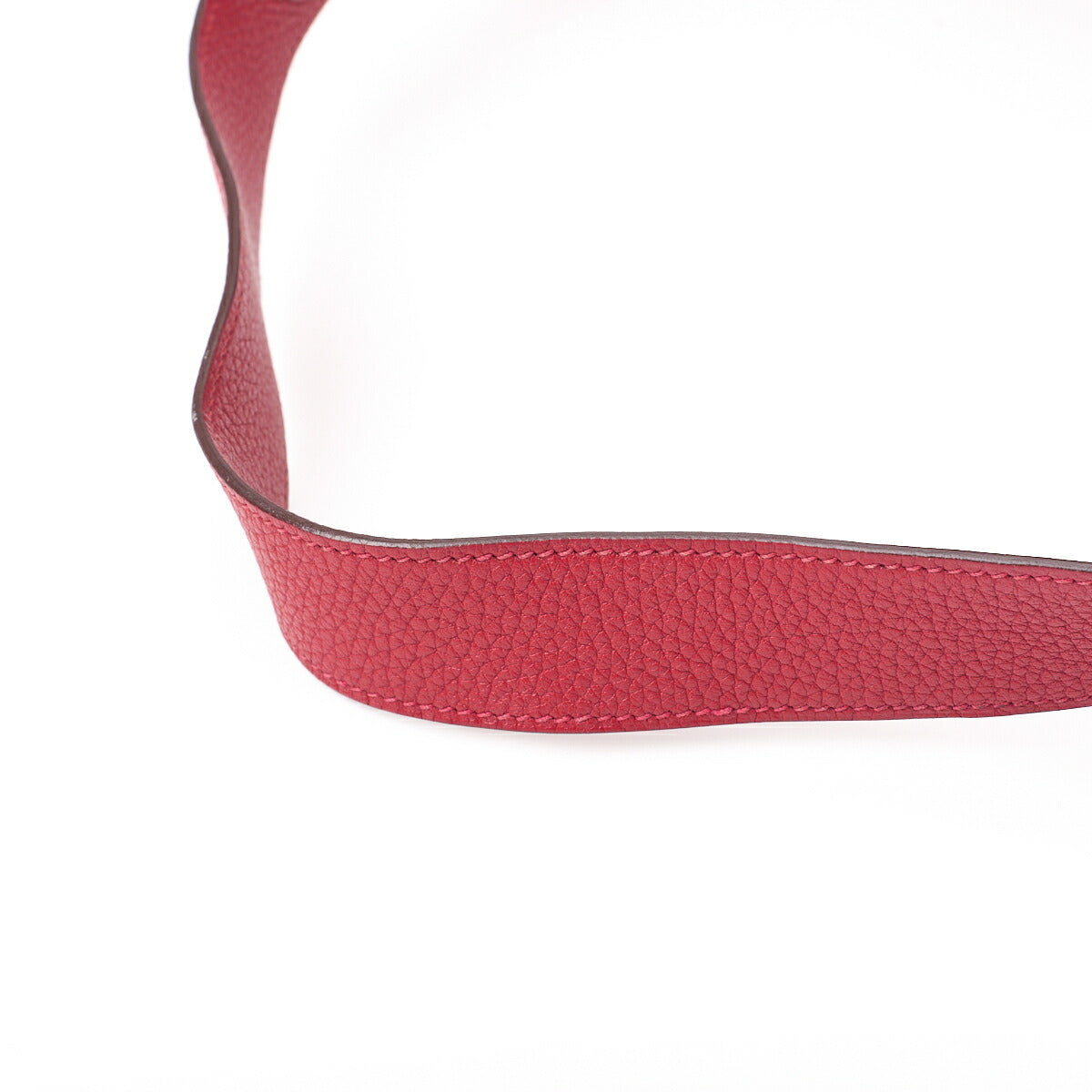 HERMES Lindy 30 2WAY Shoulder Bag Tryon Clemence Rouge Casaque Silver-Tone Hardware Pre-Owned - Vintage La Charme