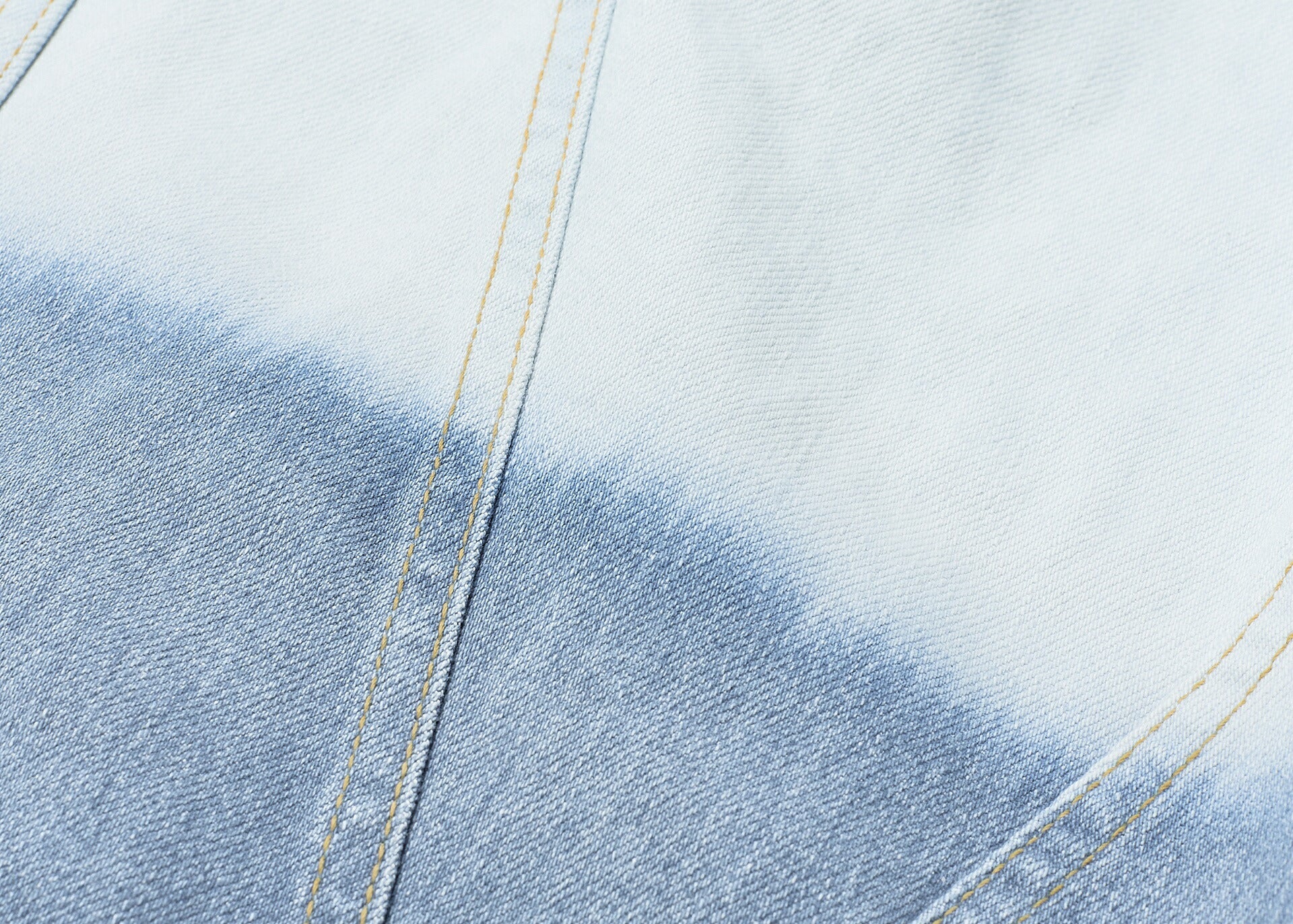 Louis Vuitton Denim Jacket, Gradient, Cotton, Blue, Silver-Tone Hardware, Pre-Owned - Vintage La Charme