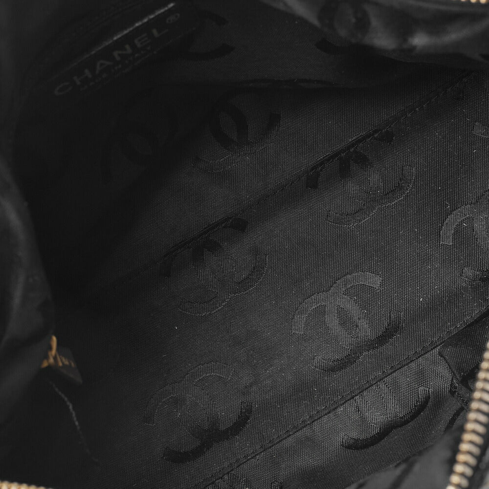 CHANEL Shoulder Bag, Coco Mark One, Caviar Skin, Black, Gold-Tone Hardware, Pre-Owned - Vintage La Charme