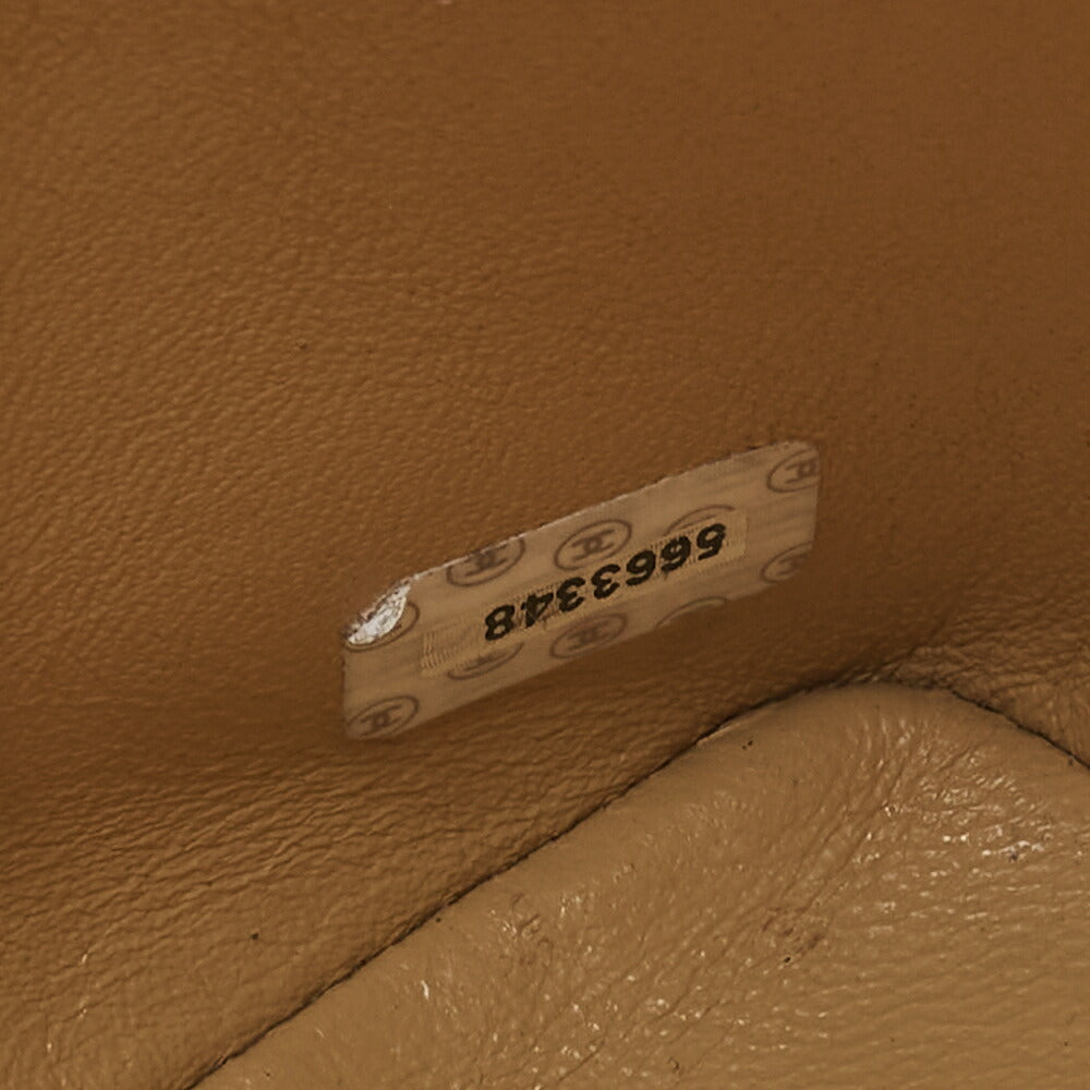 CHANEL Tote Bag Matelasse Reprint Caviar Skin Yellow Silver-Tone Hardware Pre-Owned - Vintage La Charme