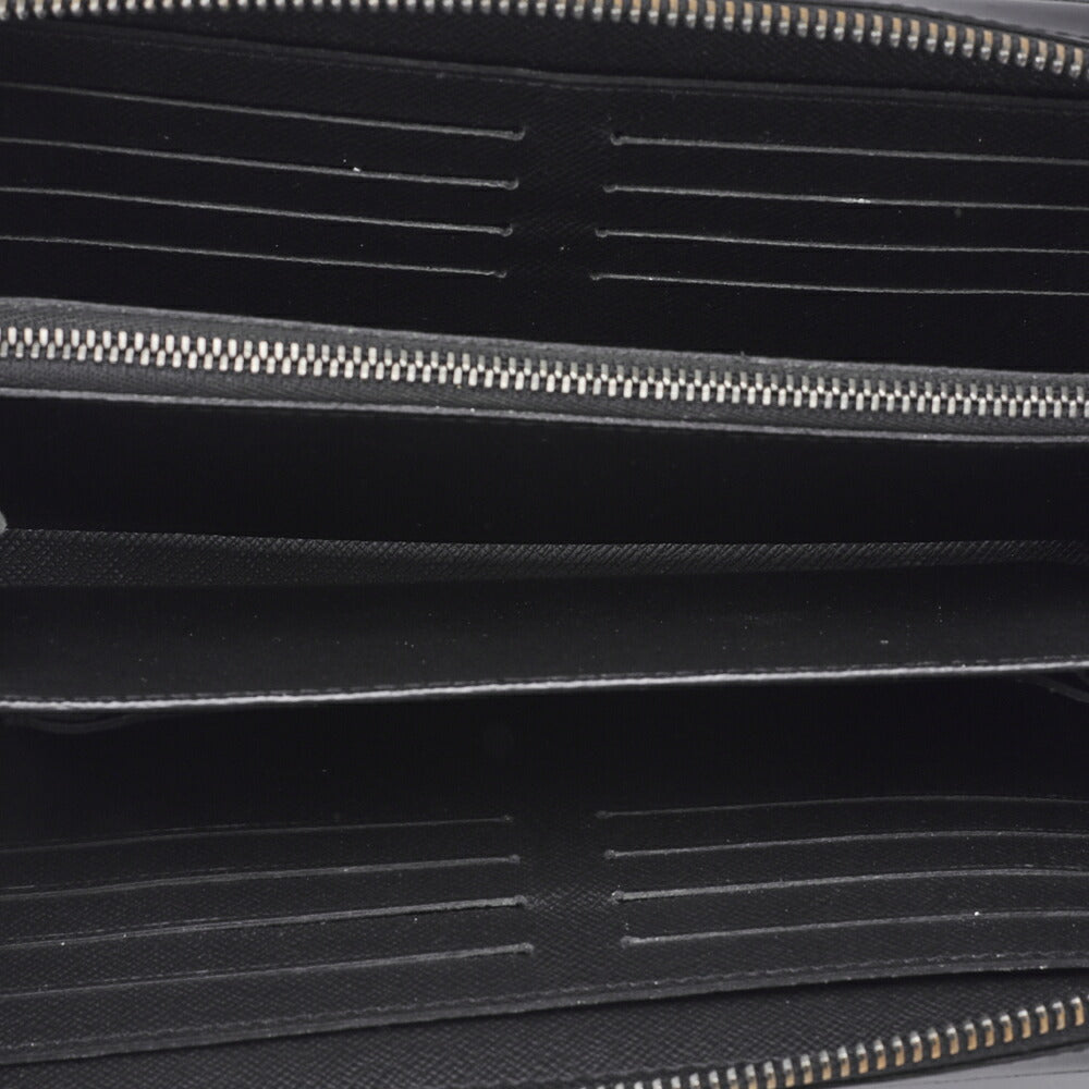 Louis Vuitton Zippy XL Wallet, Monogram Eclipse, PVC Leather, Noir, Silver-Tone Hardware, Pre-Owned - Vintage La Charme