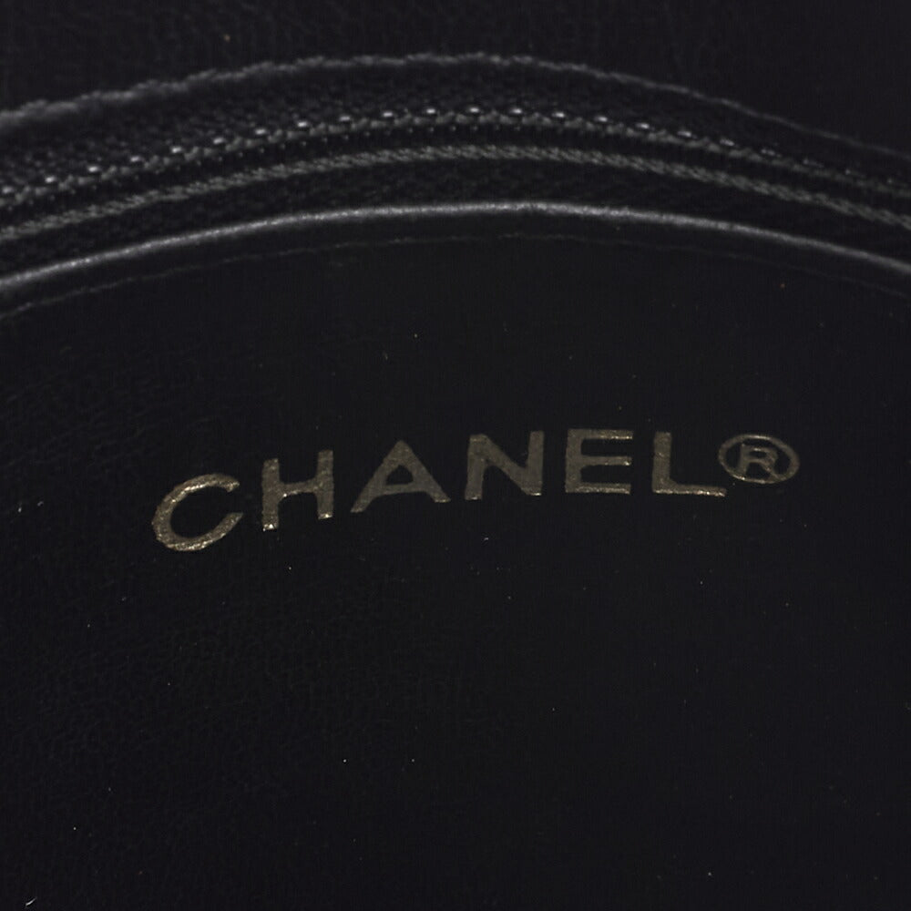 CHANEL Shoulder Tote Bag Matelasse Lambskin Black Gold-Tone Hardware Pre-Owned - Vintage La Charme