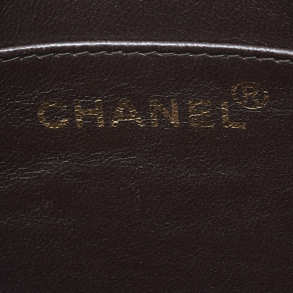 CHANEL Shoulder Tote Bag Matelasse Lambskin Brown Gold-Tone Hardware Pre-Owned - Vintage La Charme