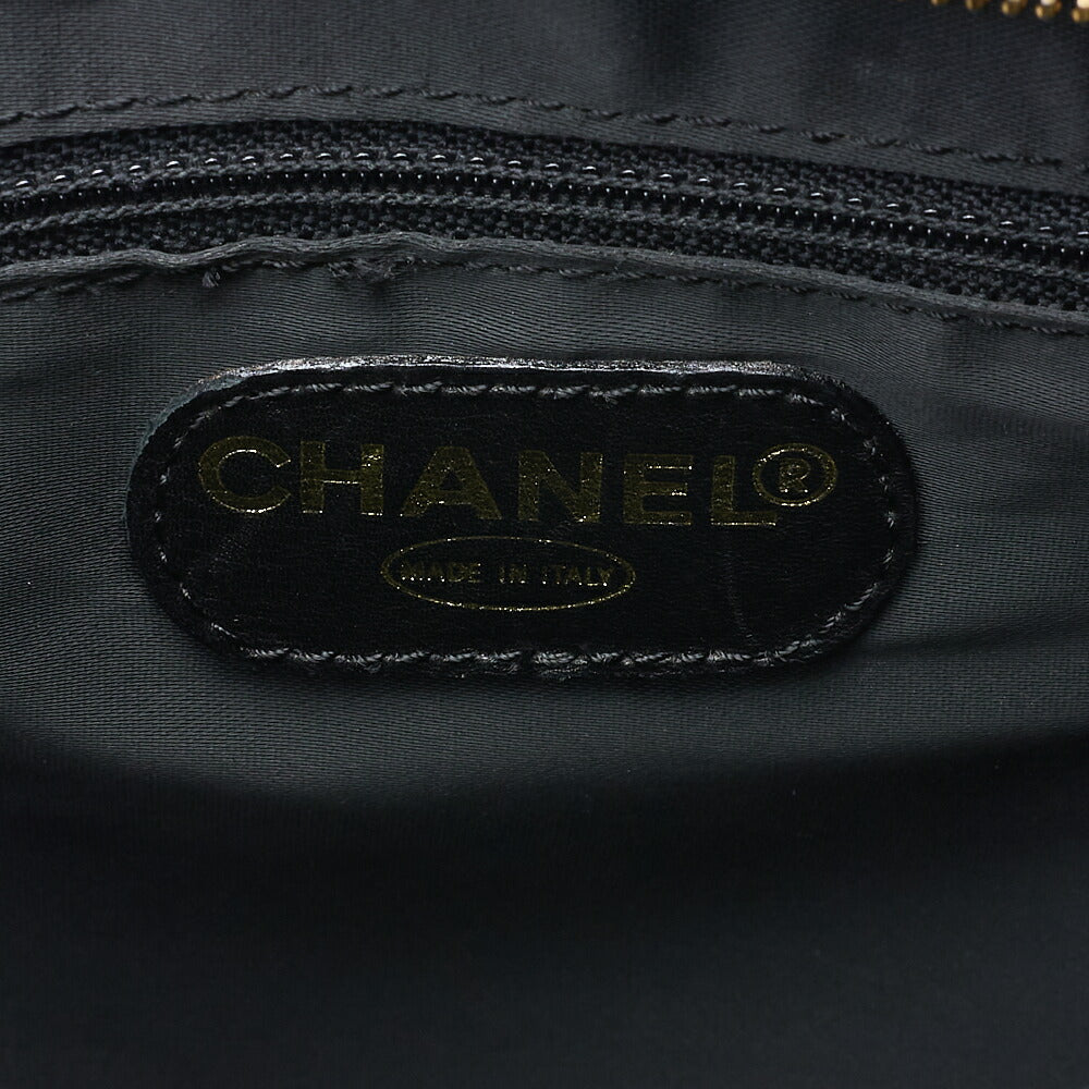 CHANEL Shoulder Tote Bag Coco Mark, Caviar Skin, Black, Gold-Tone Hardware, Pre-Owned - Vintage La Charme