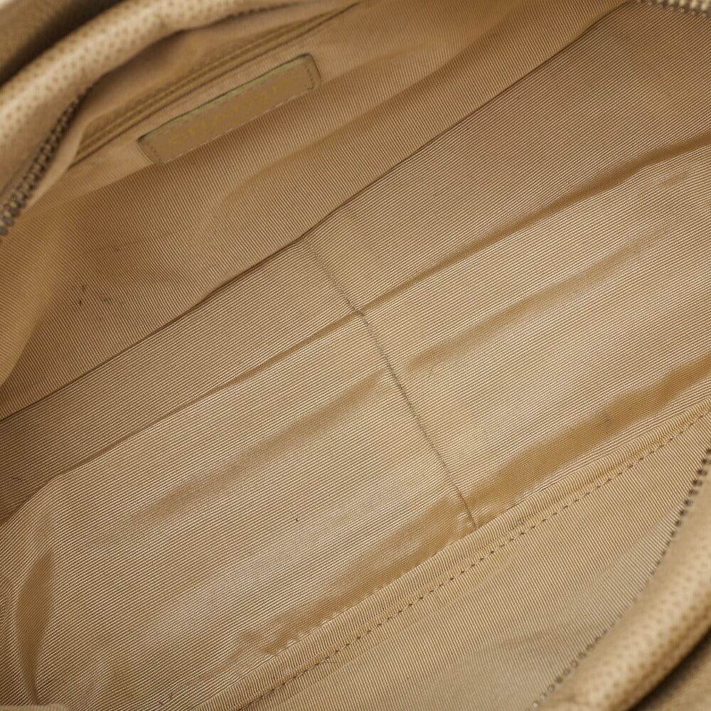 CHANEL Shoulder Tote Bag Matelasse Caviar Skin Beige Gold-Tone Hardware Pre-Owned - Vintage La Charme