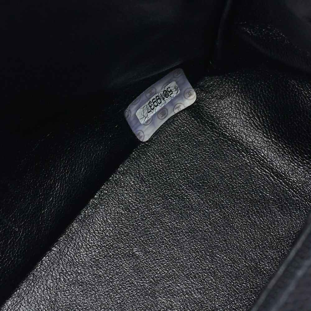 CHANEL Shoulder Bag Tote Bag Matelasse Caviar Skin Black Gold-Tone Hardware Pre-Owned - Vintage La Charme