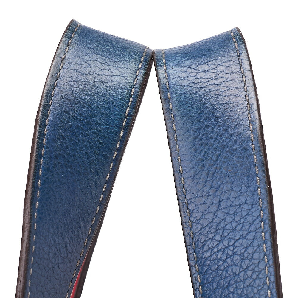 HERMES Handbag Picotin Lock MM Bicolor Clemence Rouge Casaque Gold-Tone Hardware Pre-Owned - Vintage La Charme