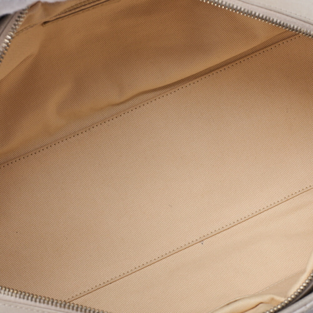 CHANEL Shoulder Bag Matelasse Chain Shoulder Sparkle Leather Ivory Gold-Tone Hardware Pre-Owned - Vintage La Charme