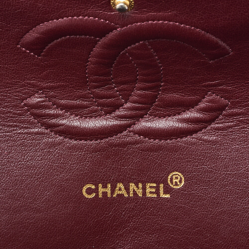 CHANEL Shoulder Bag, Chain Shoulder, Matelasse, Lambskin, Black, Gold-Tone Hardware, Pre-Owned - Vintage La Charme