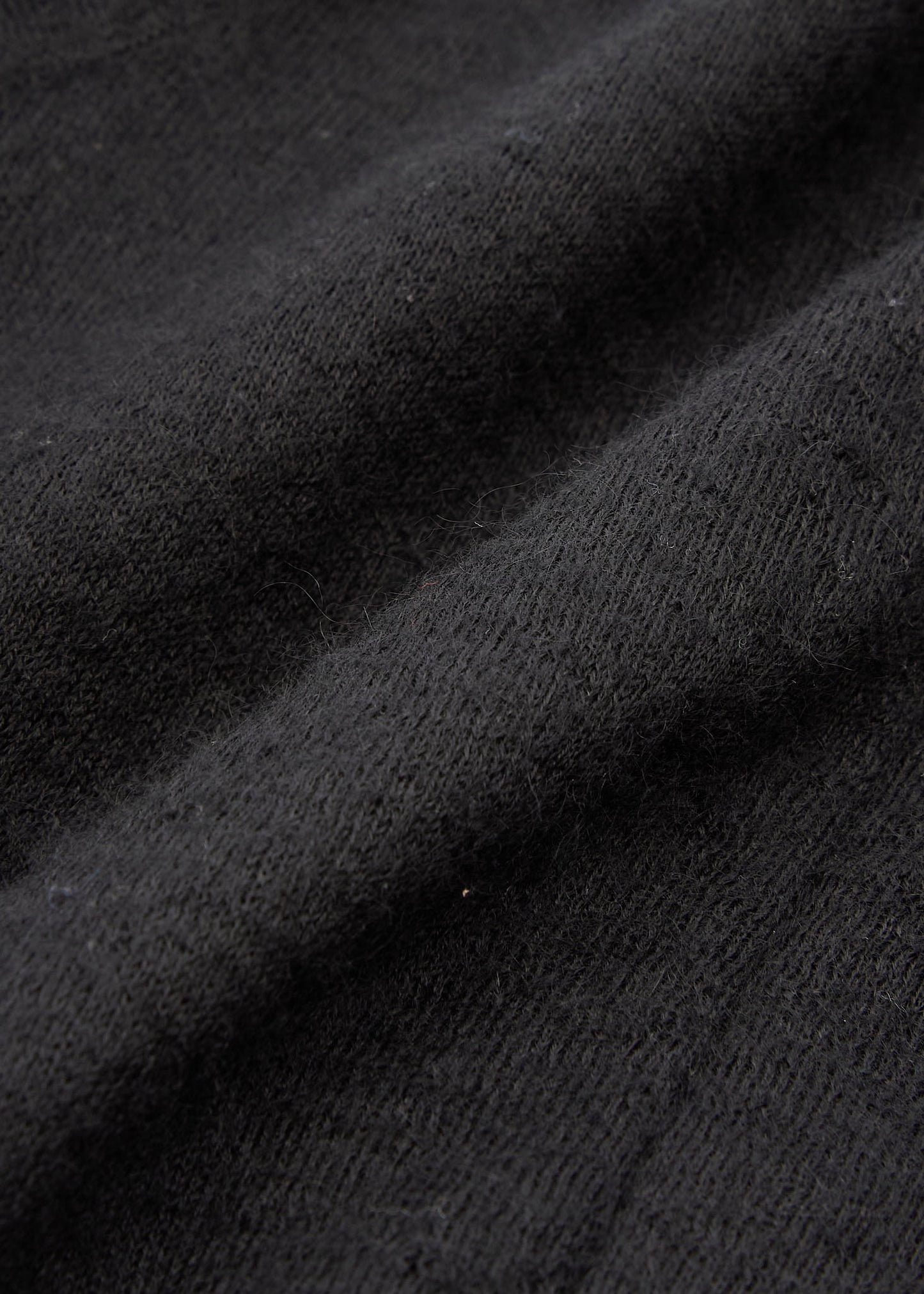 CHANEL Dress, Pleated Long Sleeve, Mohair Cashmere Blend, Black, Pre-Owned - Vintage La Charme