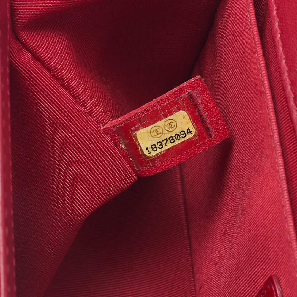 CHANEL Boy Chanel Matelasse Chain Shoulder Lambskin Black Gold-Tone Hardware Pre-Owned - Vintage La Charme