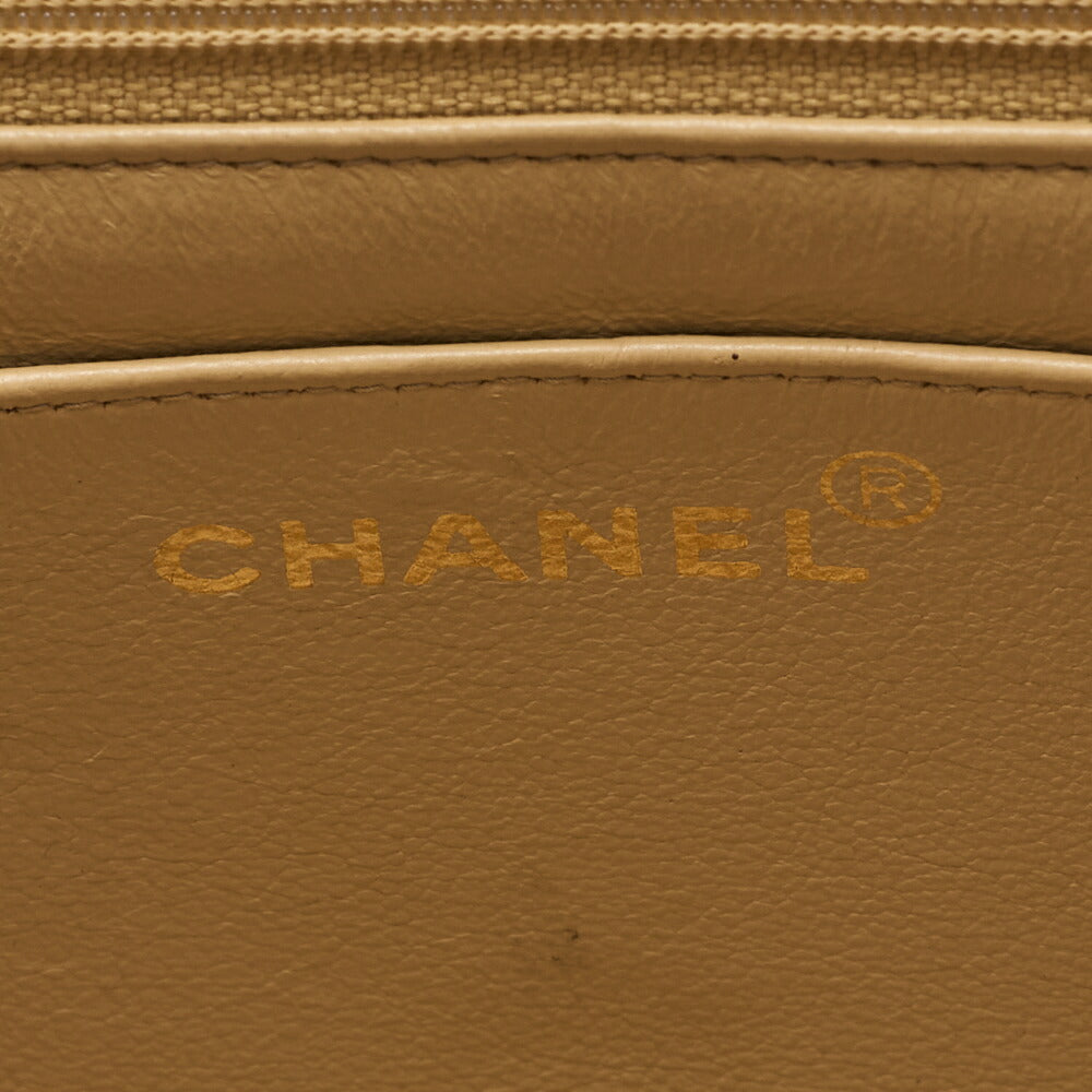 CHANEL Diana Flap Chain Shoulder Bag, Lambskin, Beige, Gold-Tone Hardware, Pre-Owned - Vintage La Charme