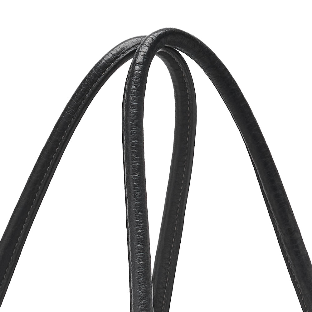 HERMES Garden Party PM Tote Bag, Toile Offiche, Black, Silver-Tone Hardware, Pre-Owned - Vintage La Charme