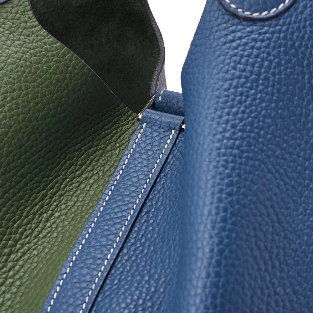 HERMES Tote Bag Picotan Rock GM Tryon Clemence Colvert Canopee Silver-Tone Hardware Pre-Owned - Vintage La Charme