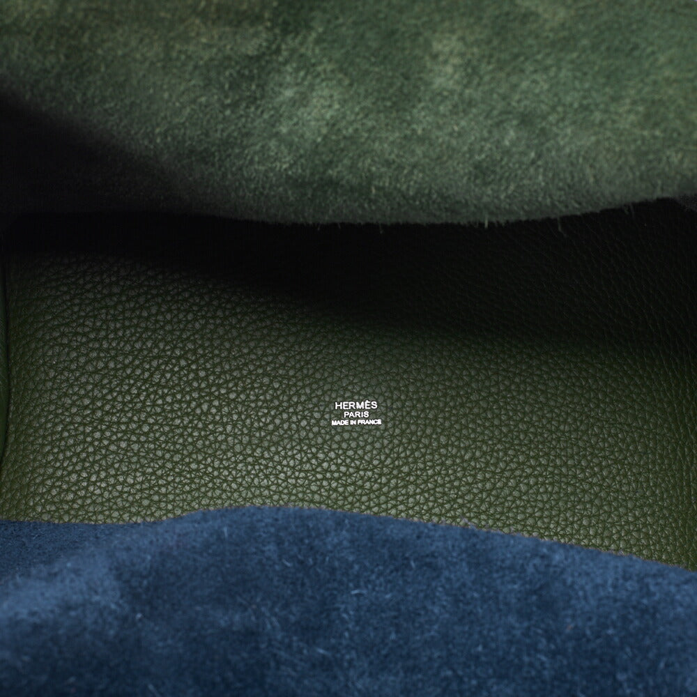 HERMES Tote Bag Picotan Rock GM Tryon Clemence Colvert Canopee Silver-Tone Hardware Pre-Owned - Vintage La Charme