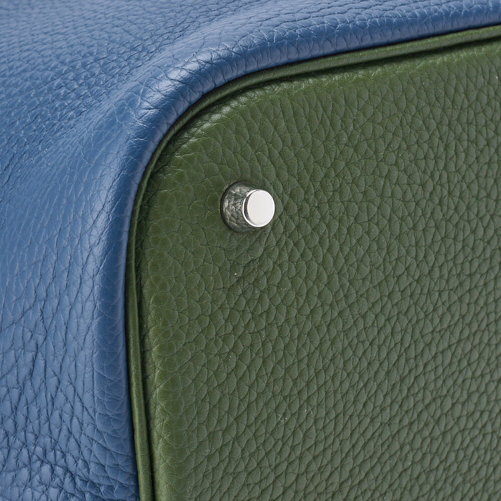 HERMES Tote Bag Picotan Rock GM Tryon Clemence Colvert Canopee Silver-Tone Hardware Pre-Owned - Vintage La Charme