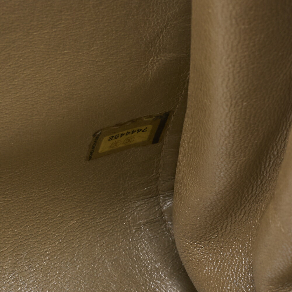 CHANEL Shoulder Bag, Chocolate Bar, 2.55 Lock, Lambskin, Gold, Gold-Tone Hardware, Pre-Owned - Vintage La Charme