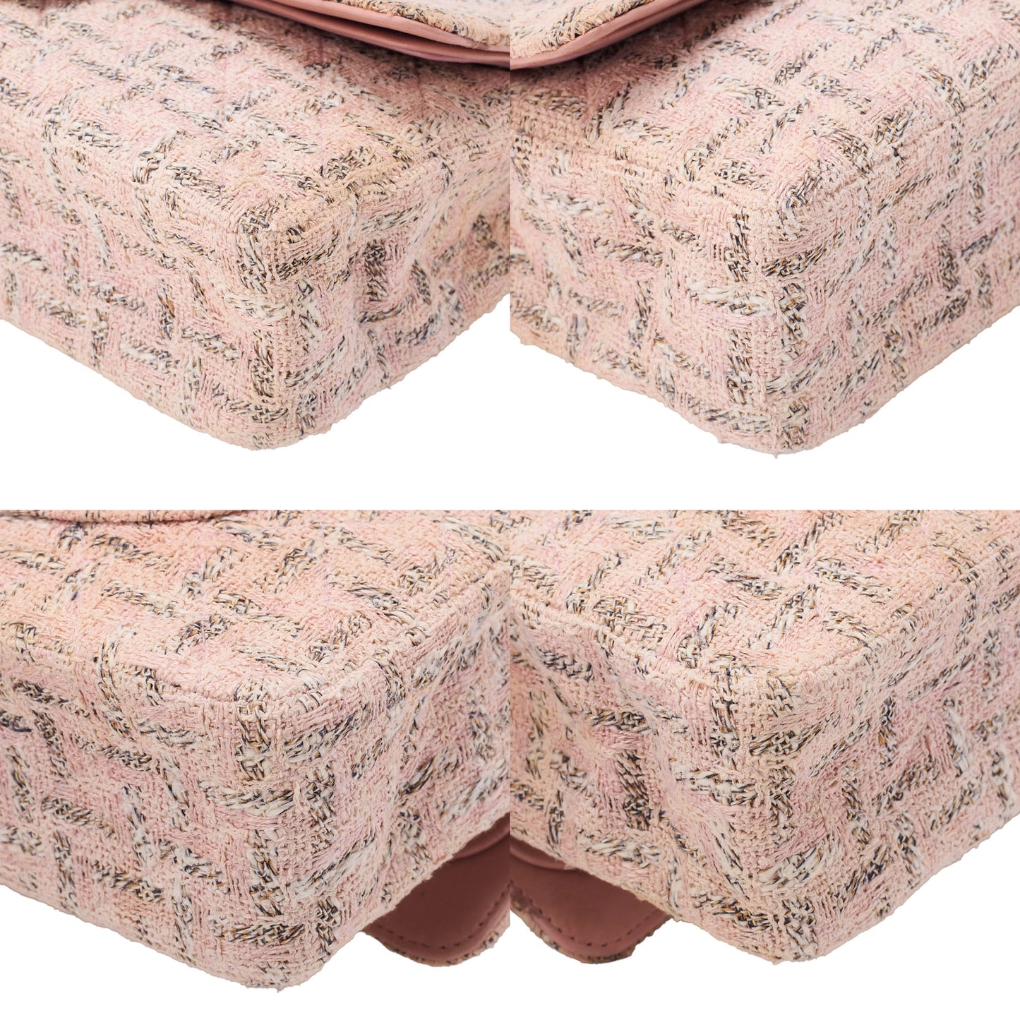 CHANEL Shoulder Bag, Matelasse Turn Lock, Jersey, Pink, Silver-Tone Hardware, Pre-Owned - Vintage La Charme