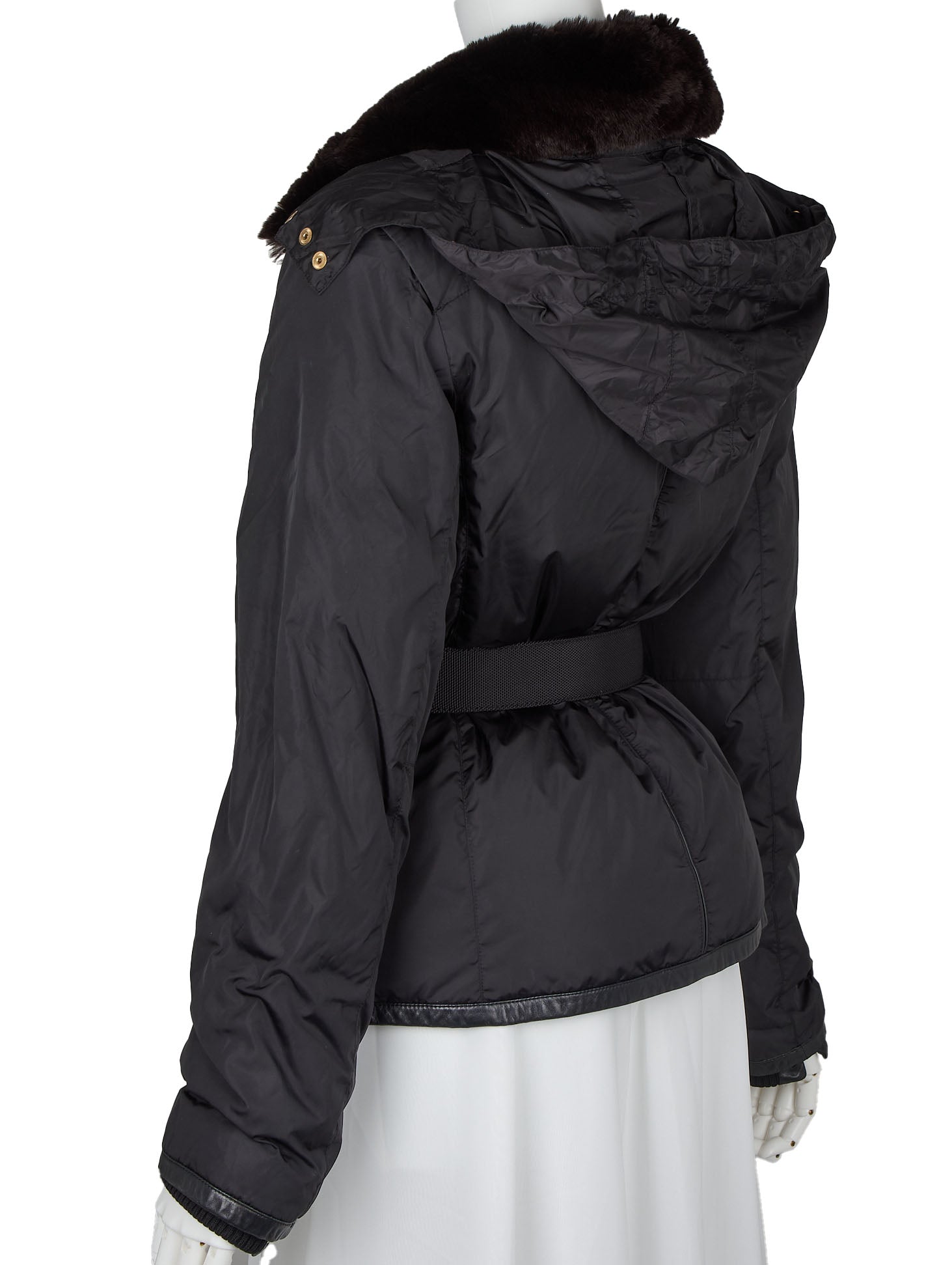 Louis Vuitton Down Jacket, Monogram, Wool, Black, Silver-Tone Hardware, Pre-Owned - Vintage La Charme