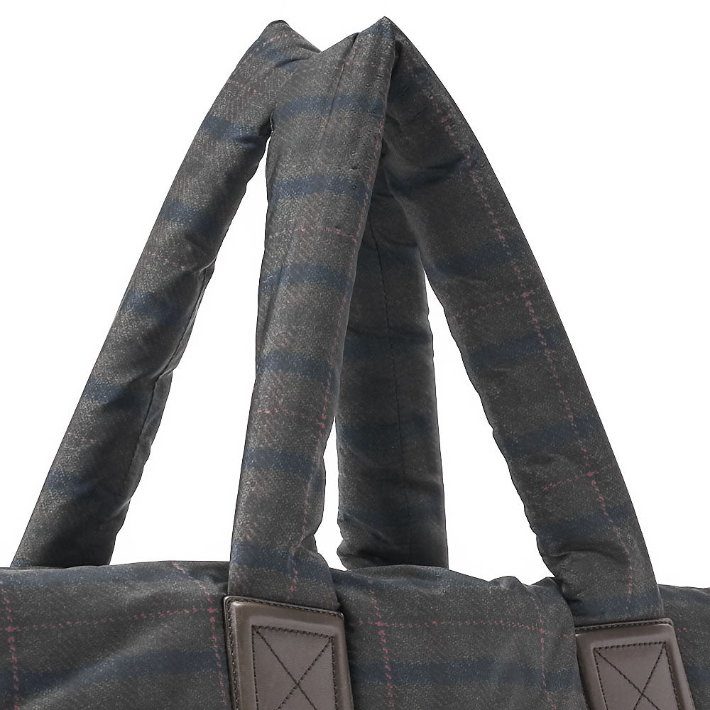 CHANEL Tote Bag Matelasse Nylon Glynn Color Silver-Tone Hardware Pre-Owned - Vintage La Charme