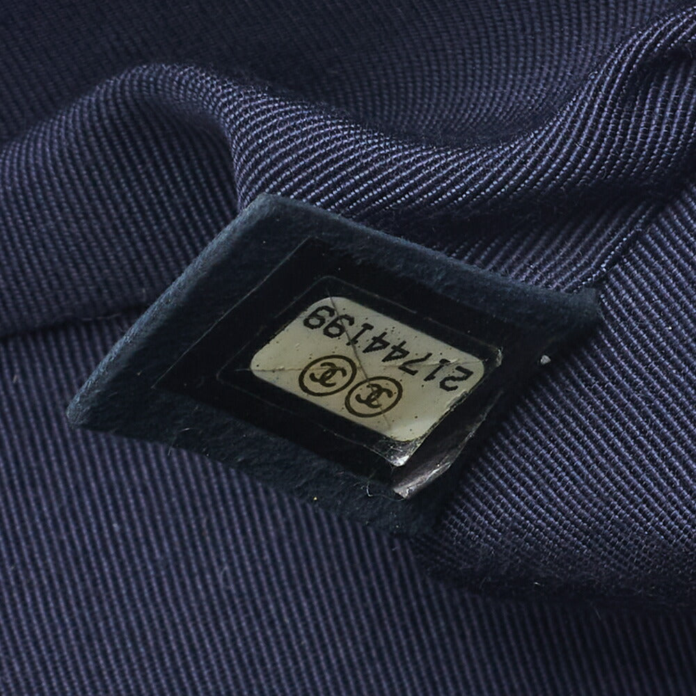 CHANEL Boy Chanel Matelasse Chain Shoulder Bag Lambskin Blue Gold-Tone Hardware Pre-Owned - Vintage La Charme