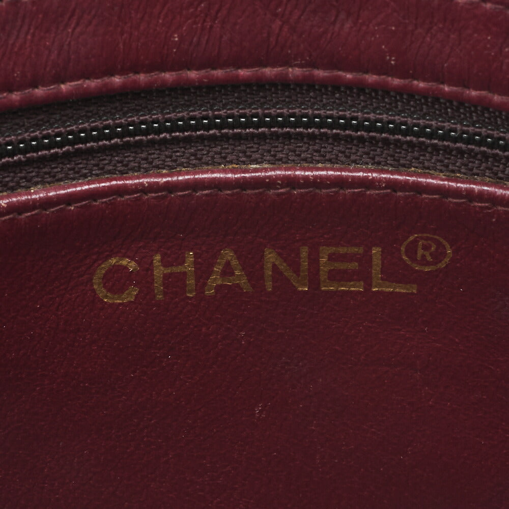 CHANEL Shoulder Tote Bag Matelasse Lambskin Black Gold-Tone Hardware Pre-Owned - Vintage La Charme