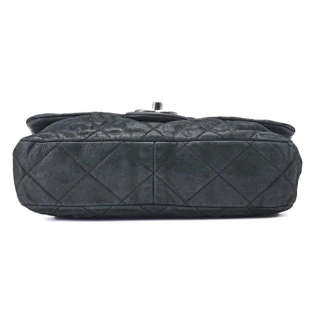 CHANEL Shoulder Tote Bag Matelasse Sparkle Leather Black Silver-Tone Hardware Pre-Owned - Vintage La Charme