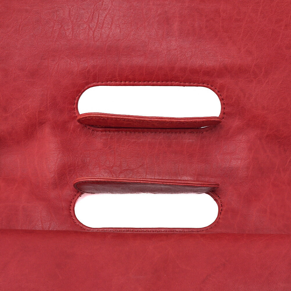 CHANEL Shoulder Bag Matelasse Turn Lock 2.55 Lock Chain Lambskin Red Silver-Tone Hardware Pre-Owned - Vintage La Charme