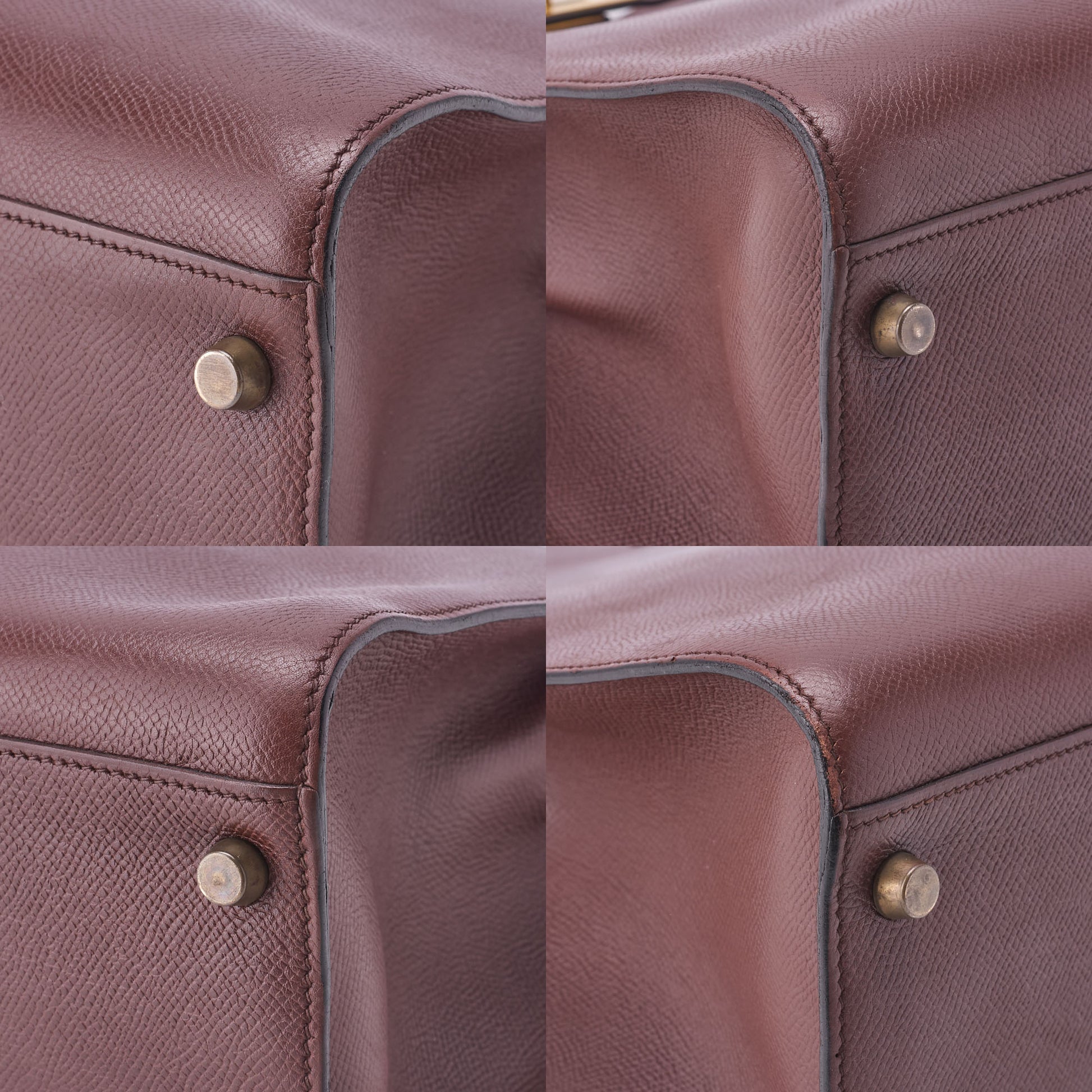 HERMES Shoulder Bag Kelly Sports GM Kushbel Brown Gold-Tone Hardware Pre-Owned - Vintage La Charme