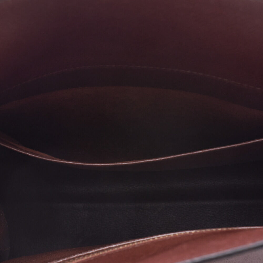 HERMES Shoulder Bag Kelly Sports GM Kushbel Brown Gold-Tone Hardware Pre-Owned - Vintage La Charme