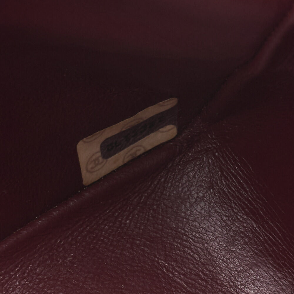 CHANEL Chain Shoulder Bag Matelasse Double Flap Lambskin Black Gold-Tone Hardware Pre-Owned - Vintage La Charme