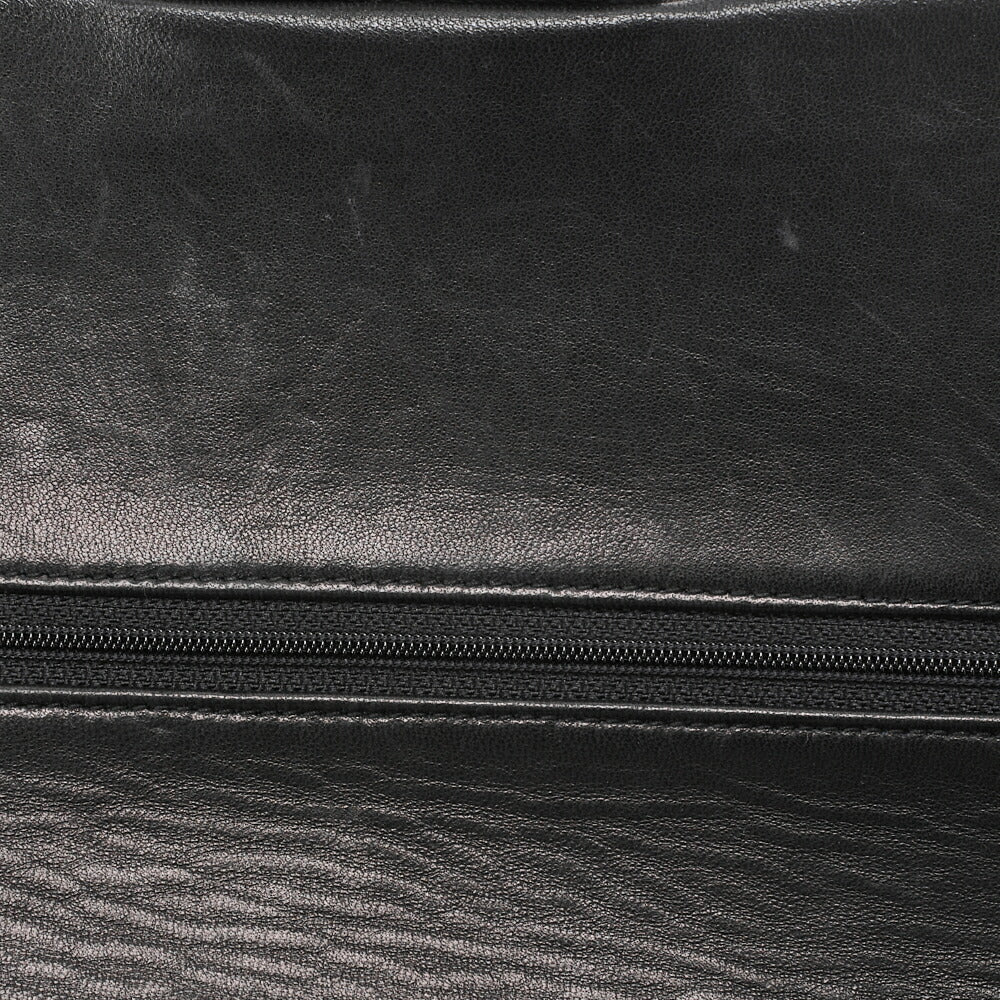 CHANEL Shoulder Bag, Matelasse Double Flap, Lambskin, Black, Gold-Tone Hardware, Pre-Owned - Vintage La Charme