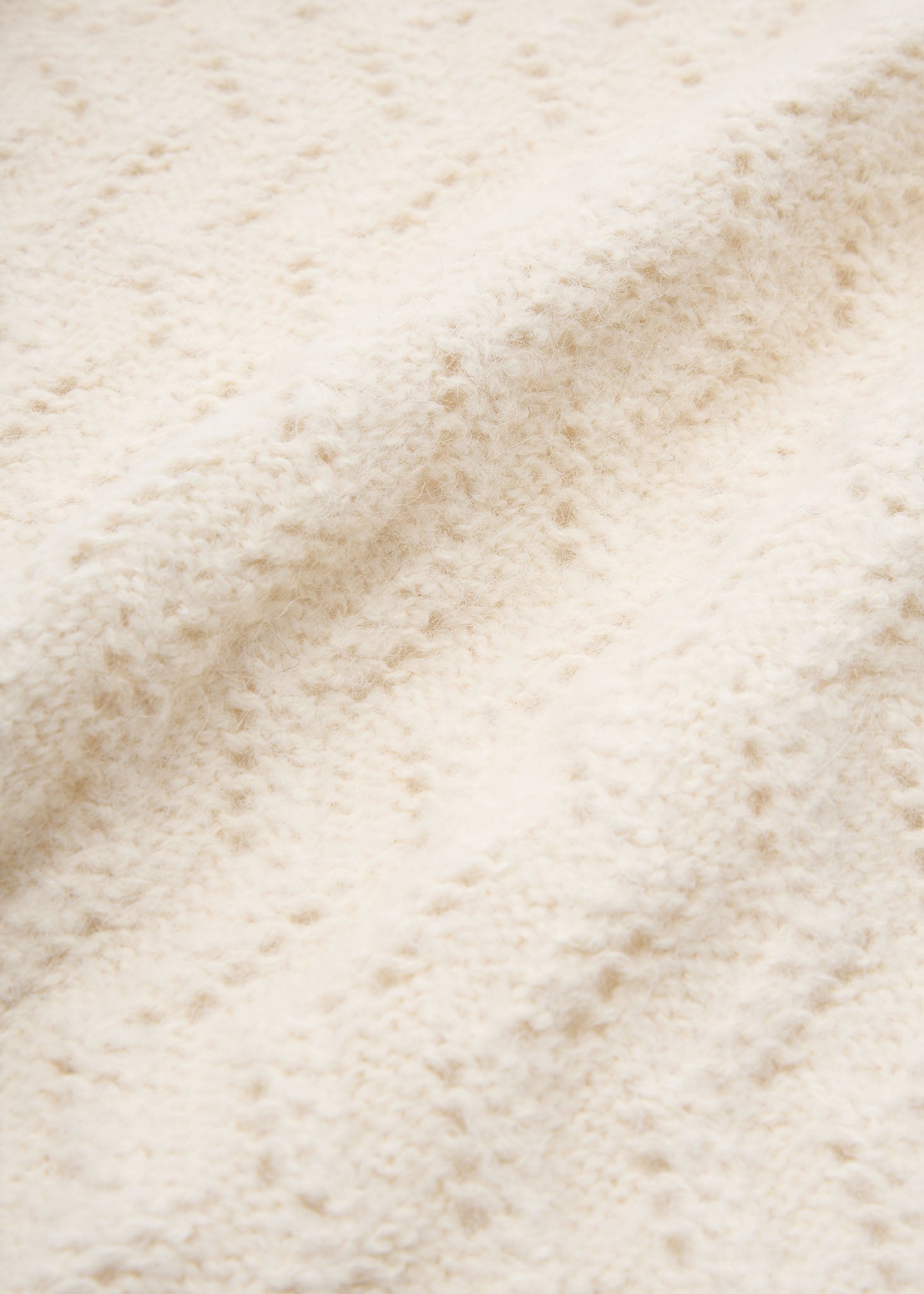 CHANEL Cardigan, Coco Mark, Long Sleeve, Cashmere Blend, Ivory, Pre-Owned - Vintage La Charme