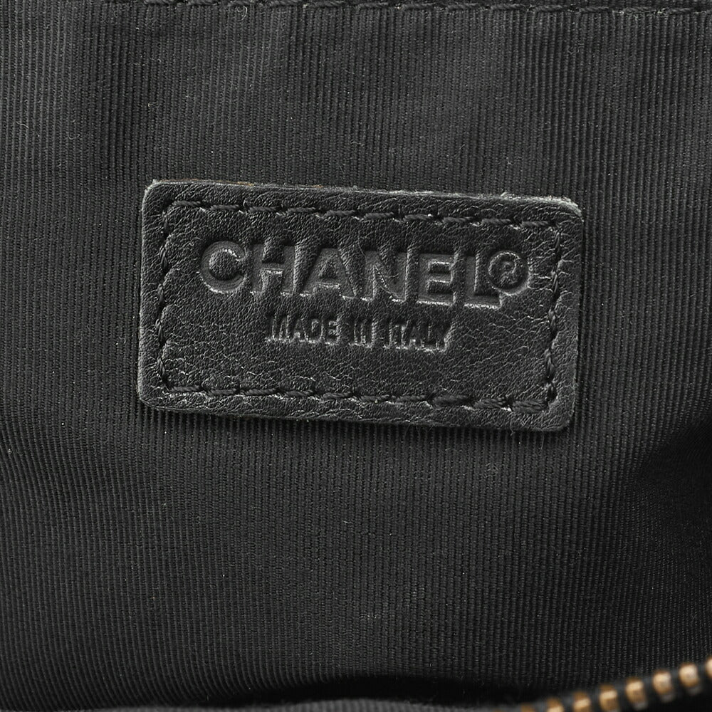 CHANEL Tote Bag, Coco Mark Wild Stitch, Calfskin, Black, Silver-Tone Hardware, Pre-Owned - Vintage La Charme
