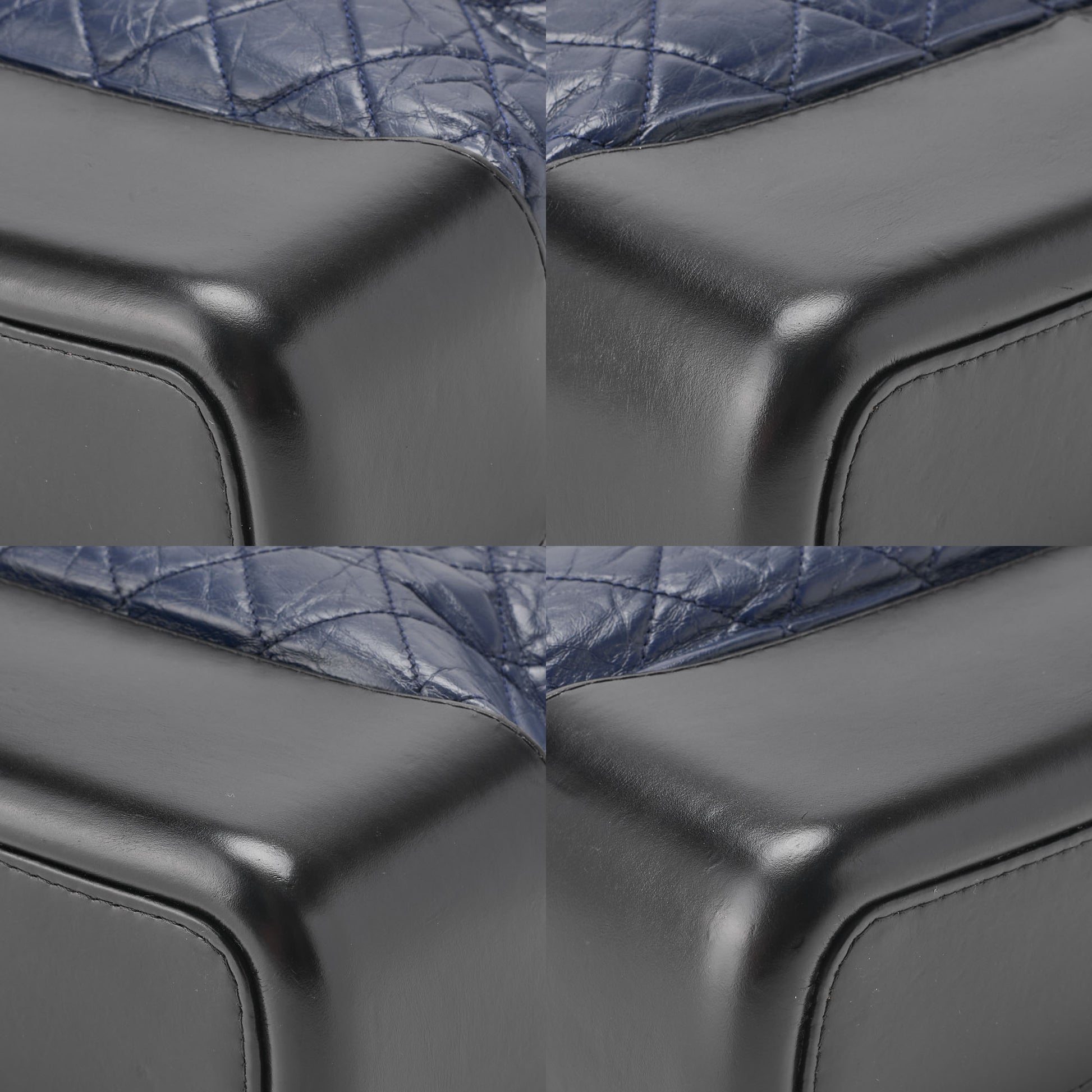 CHANEL Chain Shoulder Bag Matelasse Canvas Black Gold-Tone Hardware Pre-Owned - Vintage La Charme